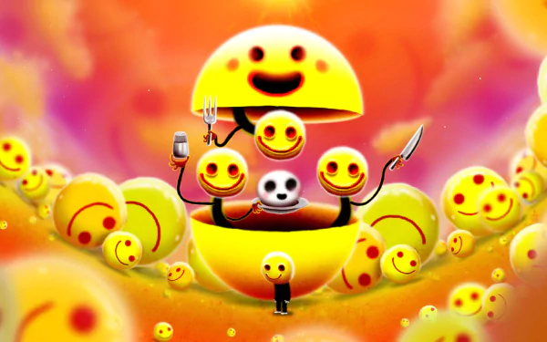 video game Happy Game HD Desktop Wallpaper | Background Image