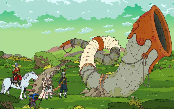 video game Curious Expedition 2 HD Desktop Wallpaper | Background Image