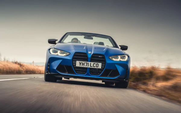 cabriolet BMW M4 Competition M xDrive Cabrio vehicle BMW M4 Competition HD Desktop Wallpaper | Background Image