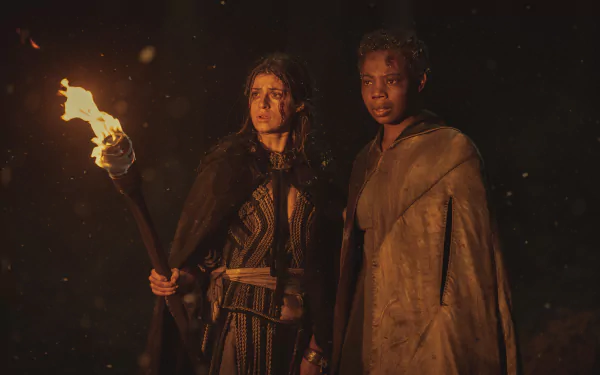 Yennefer of Vengerberg Anya Chalotra Fringilla Vigo Mimi Ndiweni TV Show The Witcher HD Desktop Wallpaper | Background Image