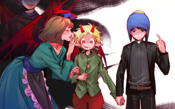 Tweek Tweak Craig Tucker video game South Park: Phone Destroyer HD Desktop Wallpaper | Background Image