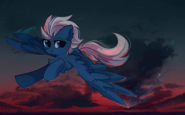 Night Glider (My Little Pony) TV Show My Little Pony: Friendship Is Magic HD Desktop Wallpaper | Background Image