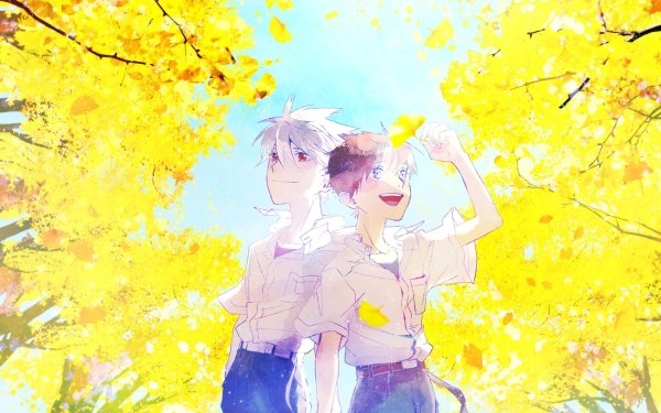 Anime Neon Genesis Evangelion Evangelion Shinji Ikari Kaworu Nagisa HD Wallpaper | Background Image
