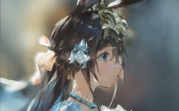 Amiya (Arknights) video game Arknights HD Desktop Wallpaper | Background Image