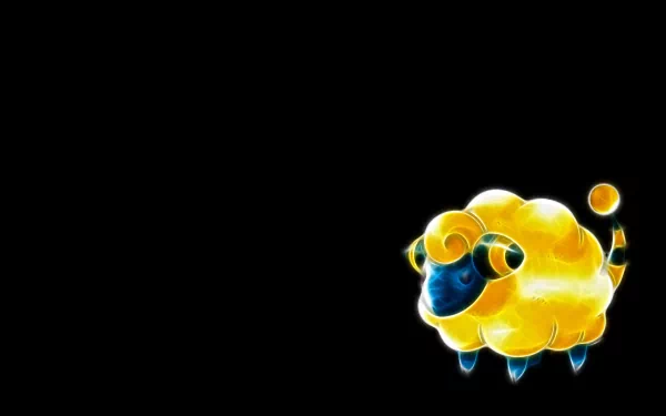 electric pokémon Mareep (Pokémon) Anime Pokemon HD Desktop Wallpaper | Background Image