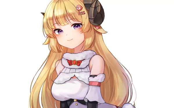 hololive Tsunomaki Watame Anime Virtual Youtuber HD Desktop Wallpaper | Background Image