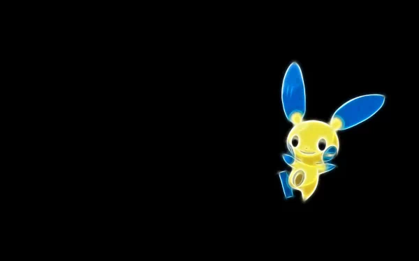 electric pokémon Minun (Pokémon) Anime Pokemon HD Desktop Wallpaper | Background Image