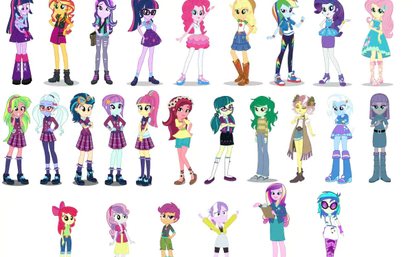 TV Show My Little Pony: Equestria Girls HD Desktop Wallpaper | Background Image