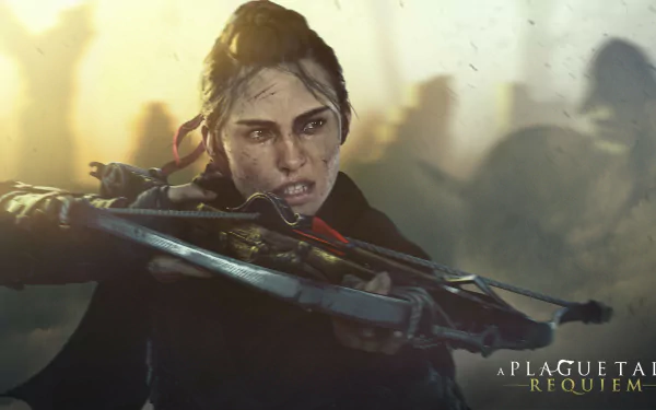 Amicia de Rune video game A Plague Tale: Requiem HD Desktop Wallpaper | Background Image