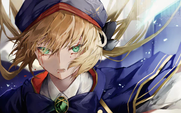 Saber (Fate Series) Artoria Caster Anime Fate/Grand Order HD Desktop Wallpaper | Background Image