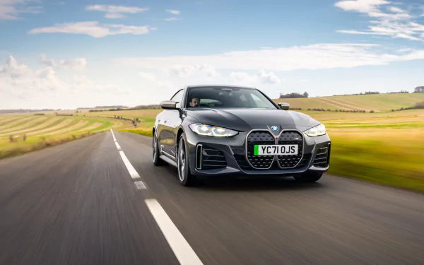 vehicle BMW i4 M50 HD Desktop Wallpaper | Background Image