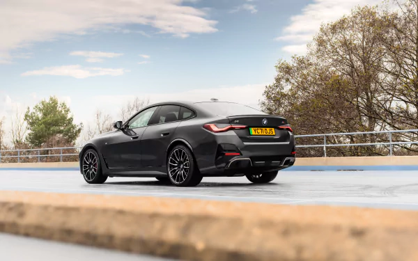 vehicle BMW i4 M50 HD Desktop Wallpaper | Background Image