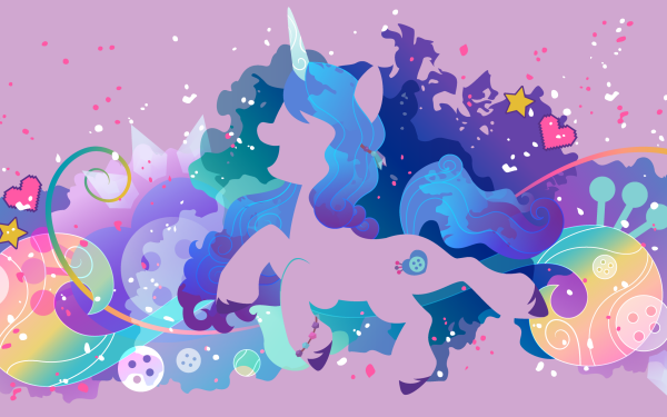 Movie My Little Pony: A New Generation My Little Pony Izzy Moonbow Minimalist HD Wallpaper | Background Image