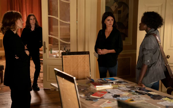 Lupita Nyong'o Diane Kruger Jessica Chastain Penelope Cruz movie The 355 HD Desktop Wallpaper | Background Image