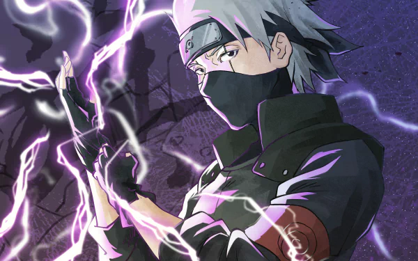 Chidori (Naruto) Kakashi Hatake Anime Naruto HD Desktop Wallpaper | Background Image