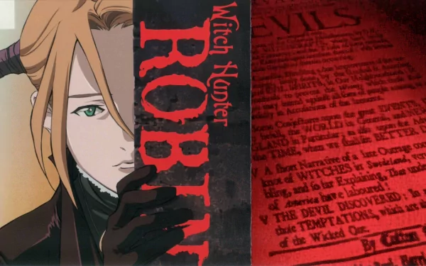 Anime Witch Hunter Robin HD Desktop Wallpaper | Background Image