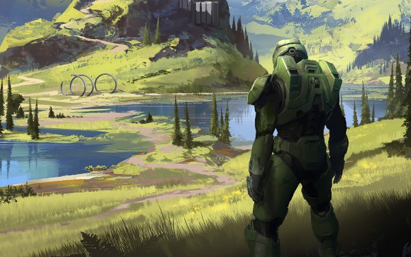 Video Game Halo Infinite Halo Master Chief HD Wallpaper | Background Image