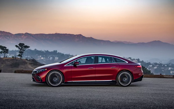 electric car Mercedes-AMG EQS 53 4MATIC vehicle Mercedes-AMG E 53 HD Desktop Wallpaper | Background Image