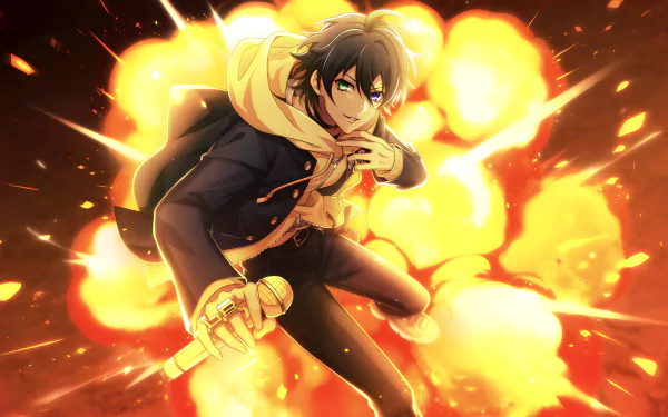 Saburo Yamada Anime Hypnosis Mic HD Desktop Wallpaper | Background Image