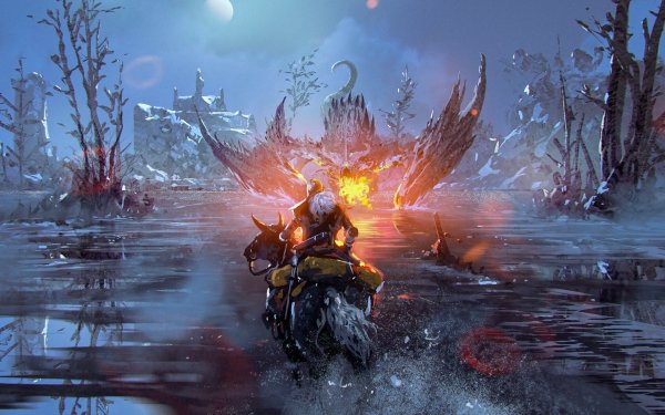 Video Game The Witcher 2: Assassins Of Kings The Witcher Dragon Geralt of Rivia HD Wallpaper | Background Image