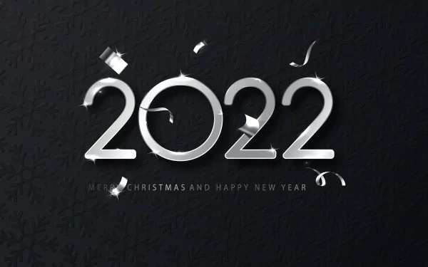 holiday New Year 2022 HD Desktop Wallpaper | Background Image