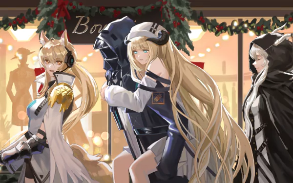 Nearl (ArKnights) Shining (Arknights) Nightingale (Arknights) Doctor (Arknights) video game Arknights HD Desktop Wallpaper | Background Image