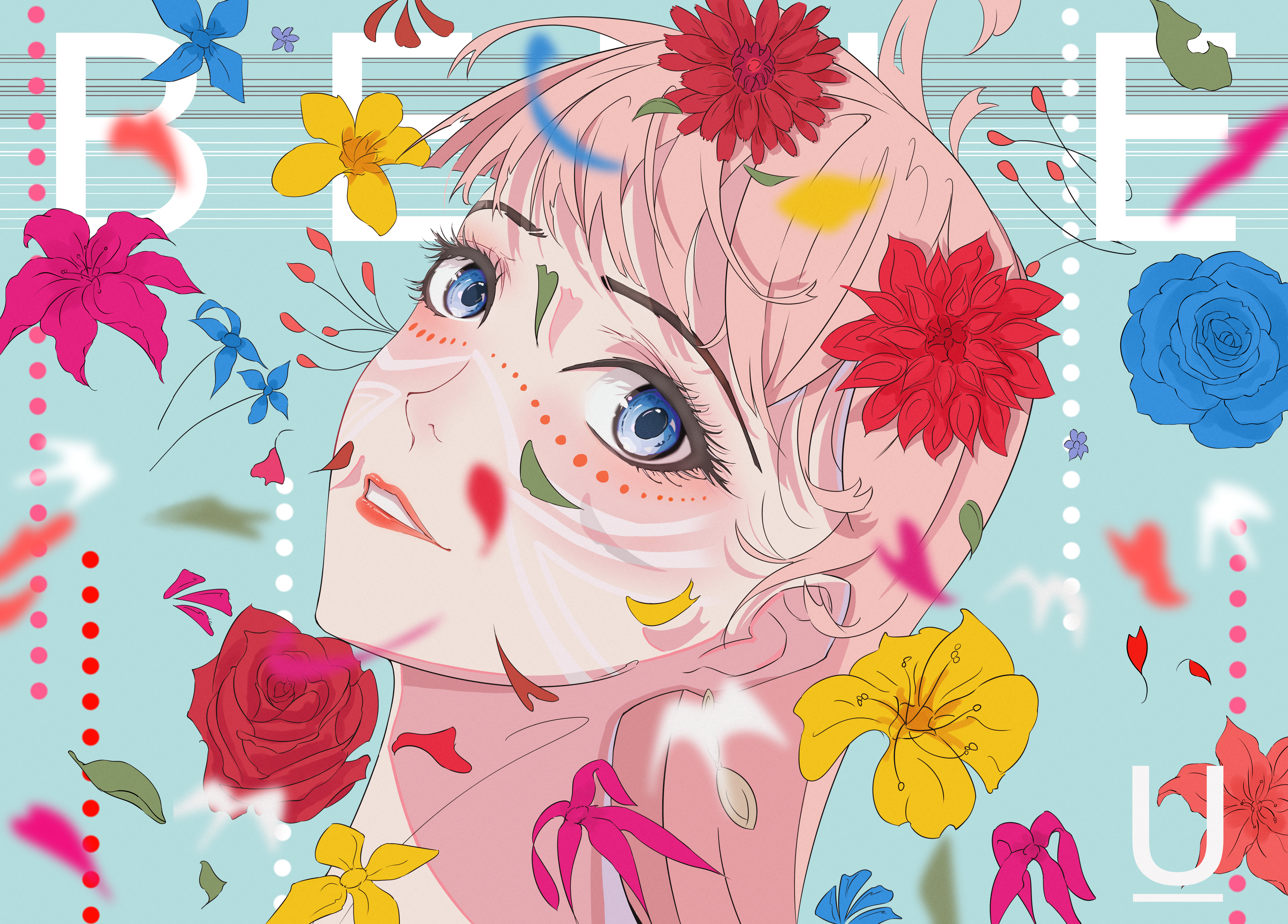 Anime Belle (2021) 4k Ultra HD Wallpaper by Saharra