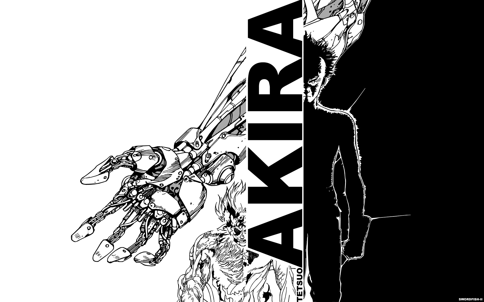 4K Wallpaper for PC: Anime AKIRA Logo