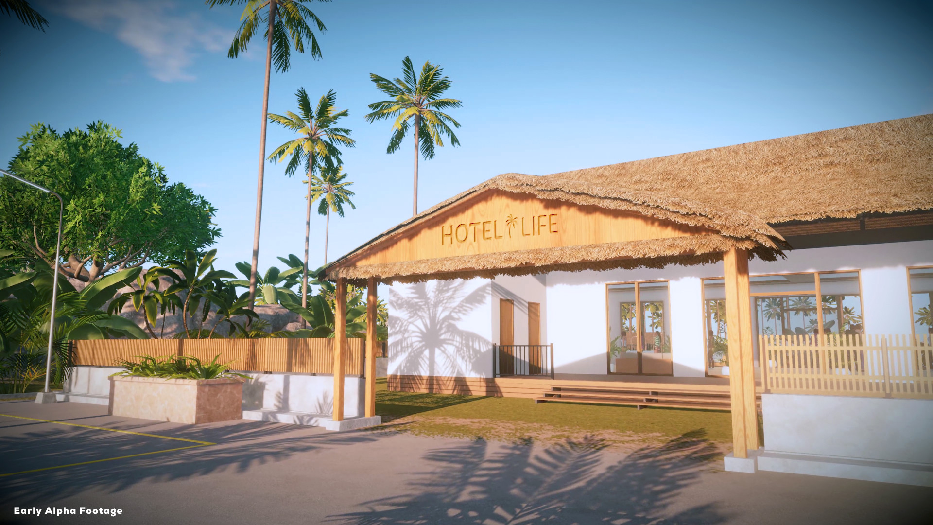 Video Game Hotel Life: A Resort Simulator HD Wallpaper