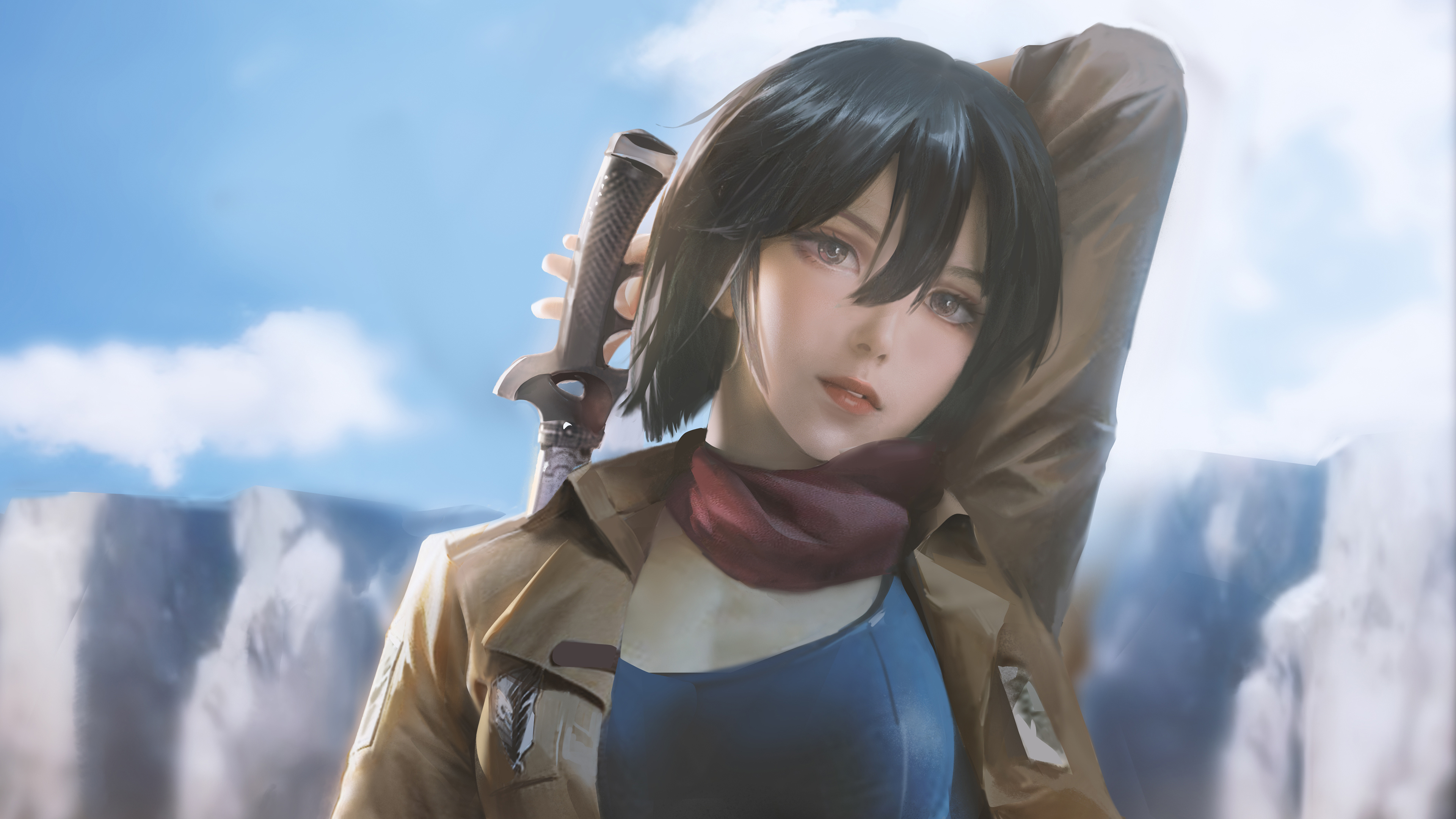 Anime Wallpaper 4K Eren and Mikasa Wallpapers HD APK for Android Download