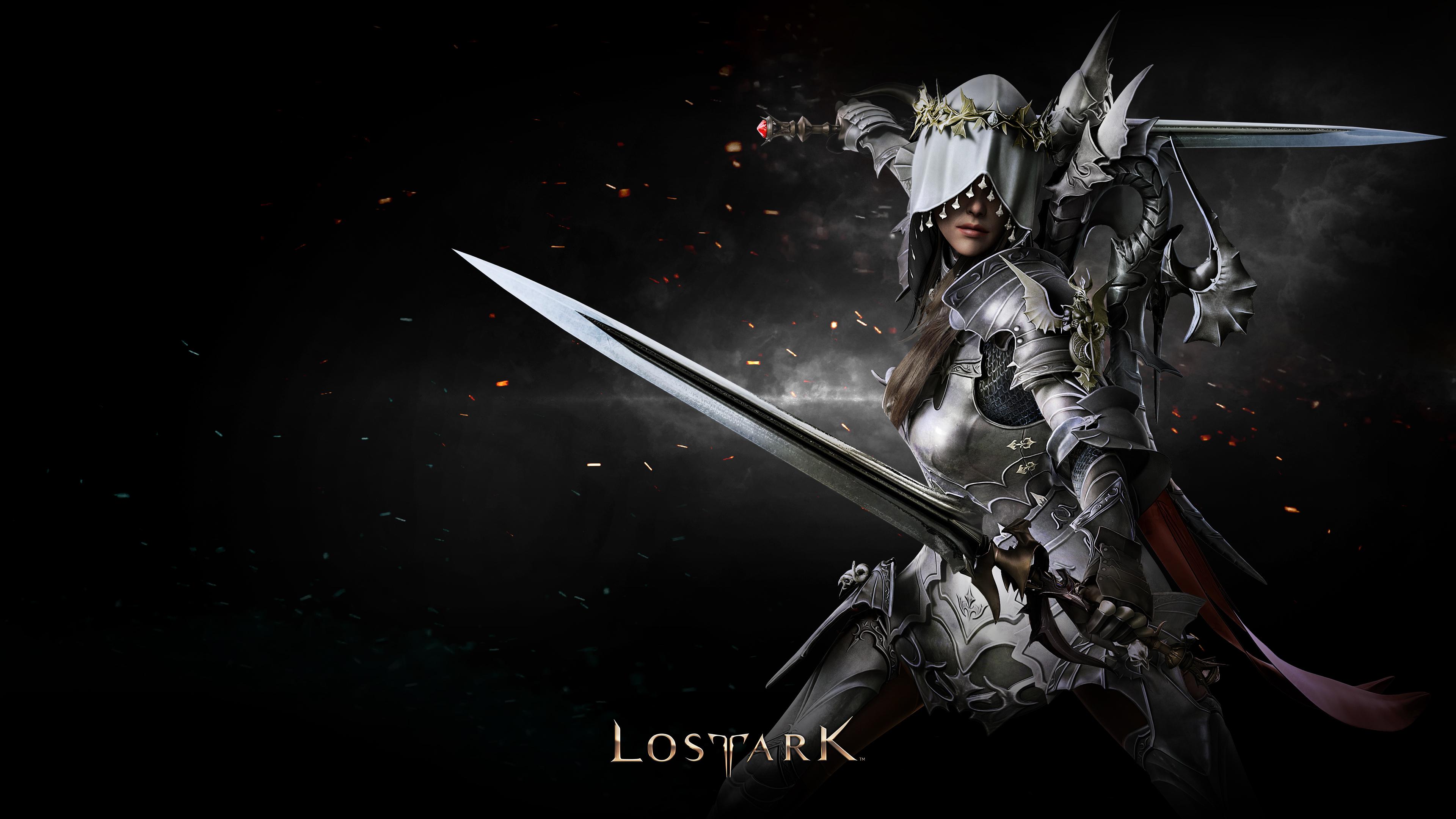 Download wallpaper 2560x1024 lost ark, online game, 2021, dual