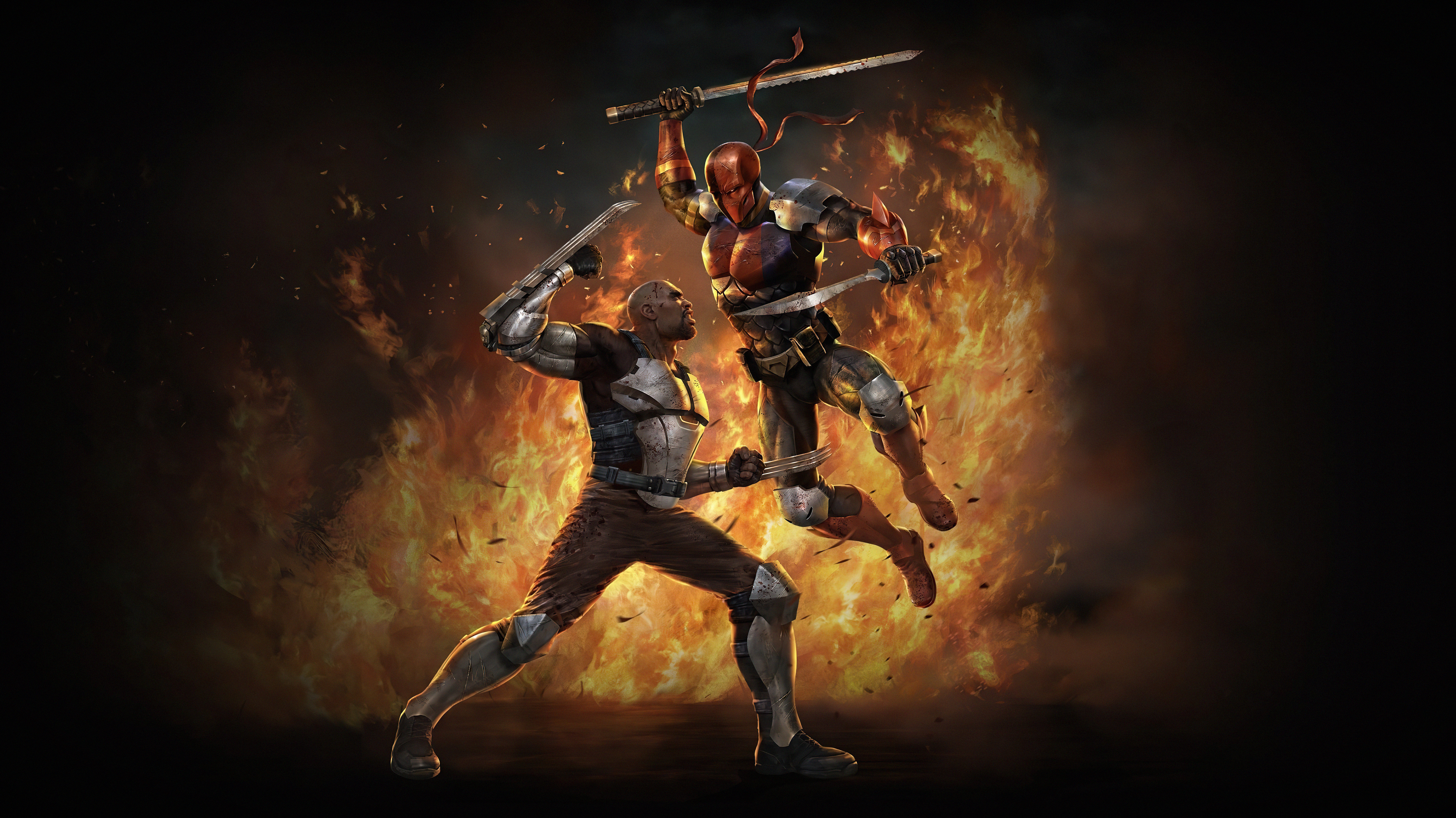 Movie Deathstroke: Knights & Dragons HD Wallpaper | Background Image