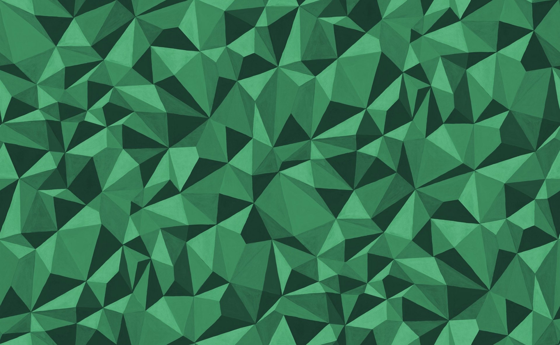 Download Green Artistic Triangle HD Wallpaper