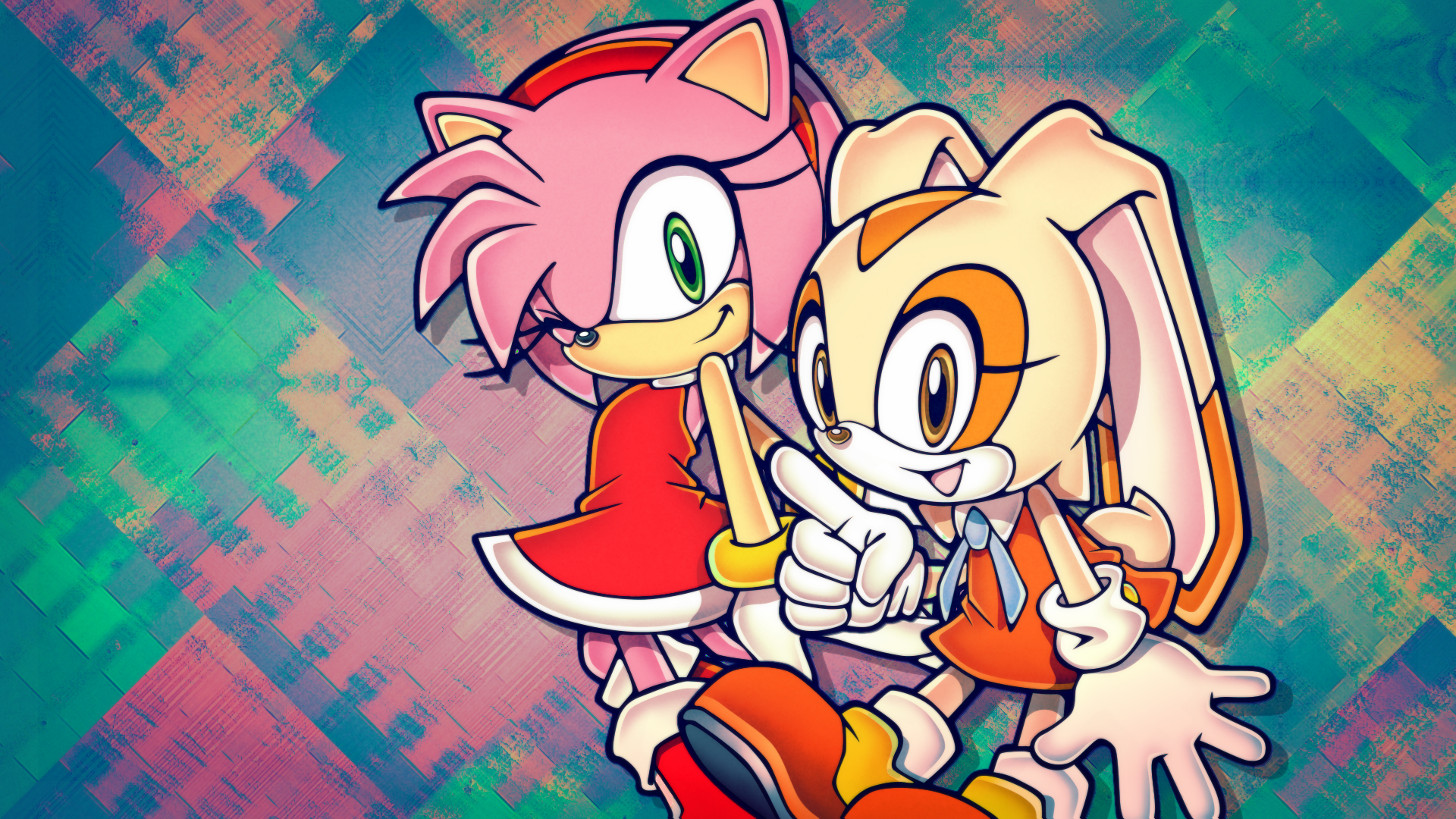 Download Cream The Rabbit Amy Rose Video Game Sonic Heroes HD Wallpaper by  Light-Rock