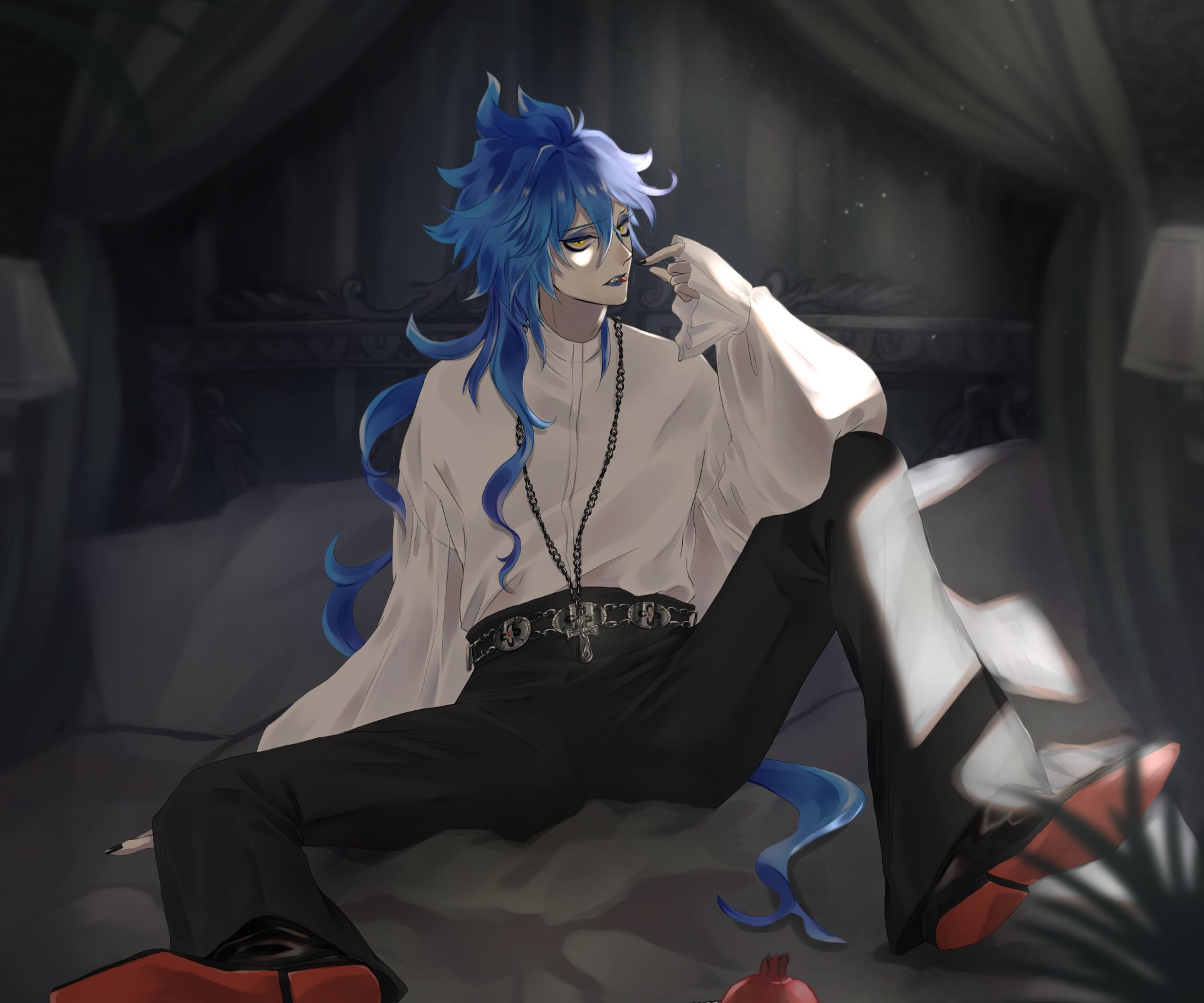 Download Idia Shroud Video Game Twisted Wonderland HD Wallpaper