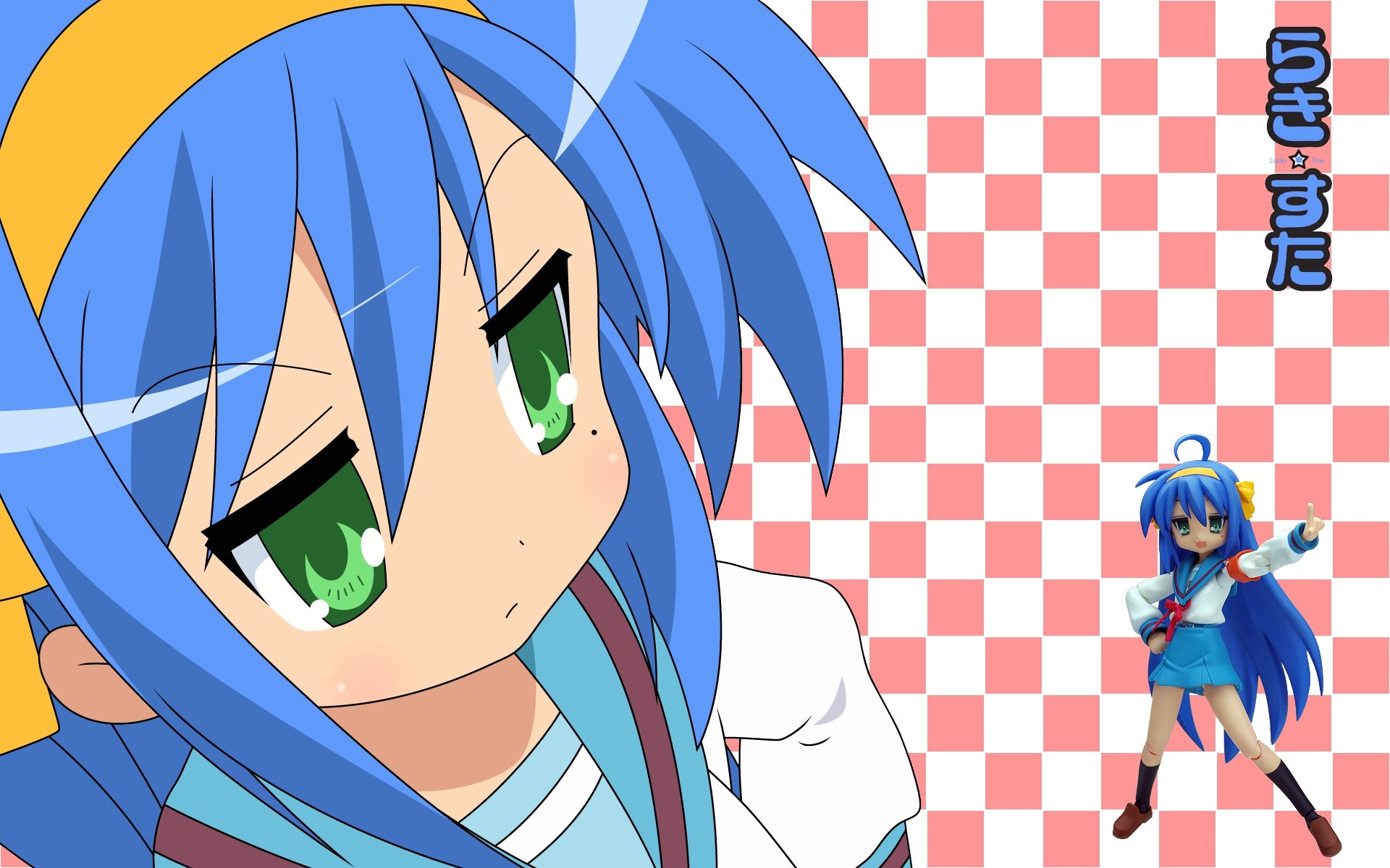 Download Konata Izumi Anime Lucky Star HD Wallpaper