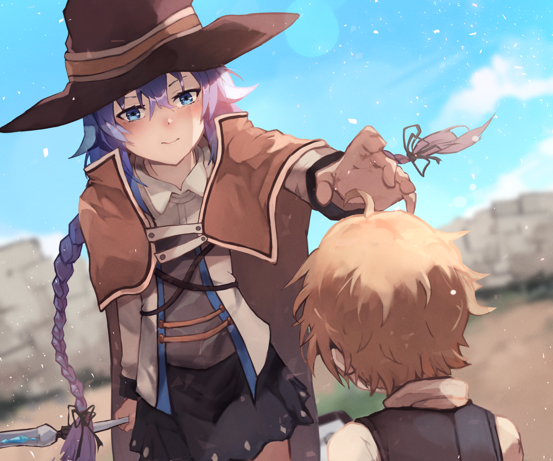 Mushoku Tensei — Roxy & Rudeus | 2K Quad HD Anime Wallpaper | 2894x2412 ...