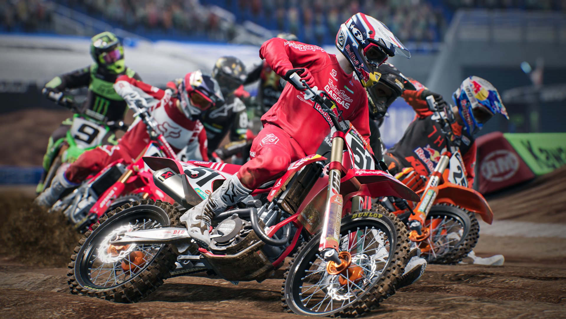 Download Motocross Video Game Monster Energy Supercross - The Official Videogame 5 HD Wallpaper