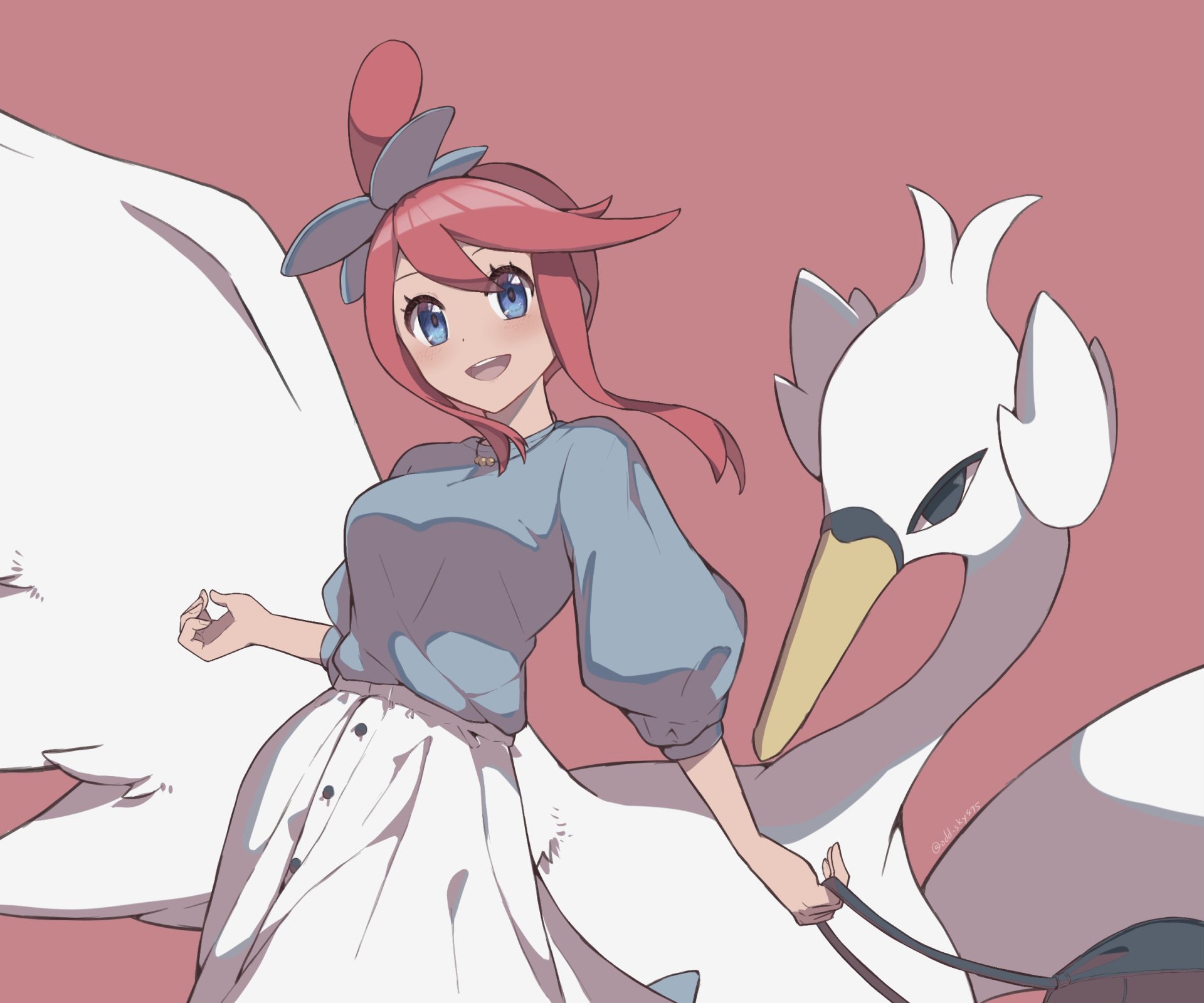 Download Swanna (Pokémon) Fuuro (Pokémon) Pokemon: Black And White Anime Pokemon HD Wallpaper