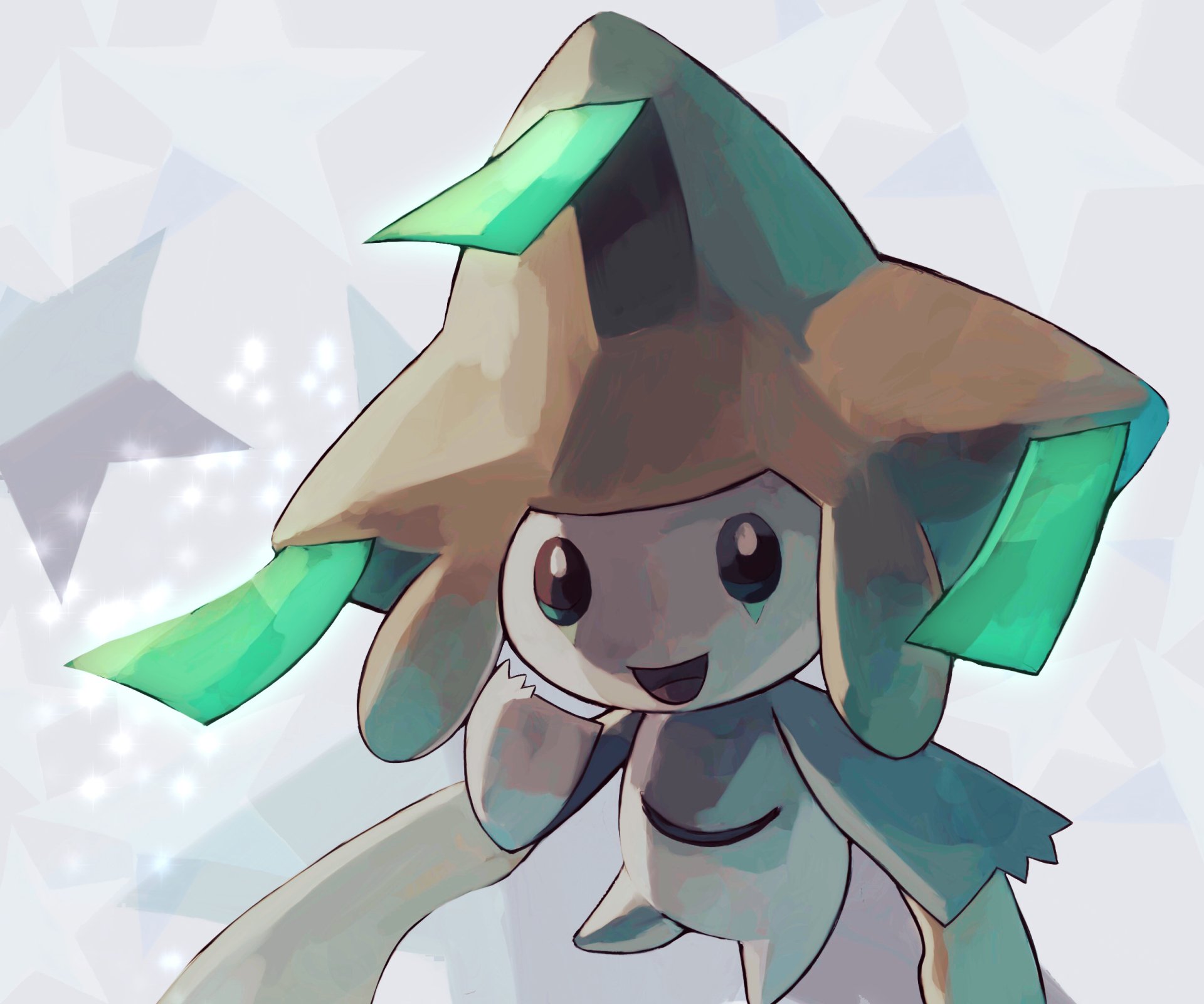 Download Legendary Pokémon Jirachi (Pokémon) Anime Pokemon HD Wallpaper