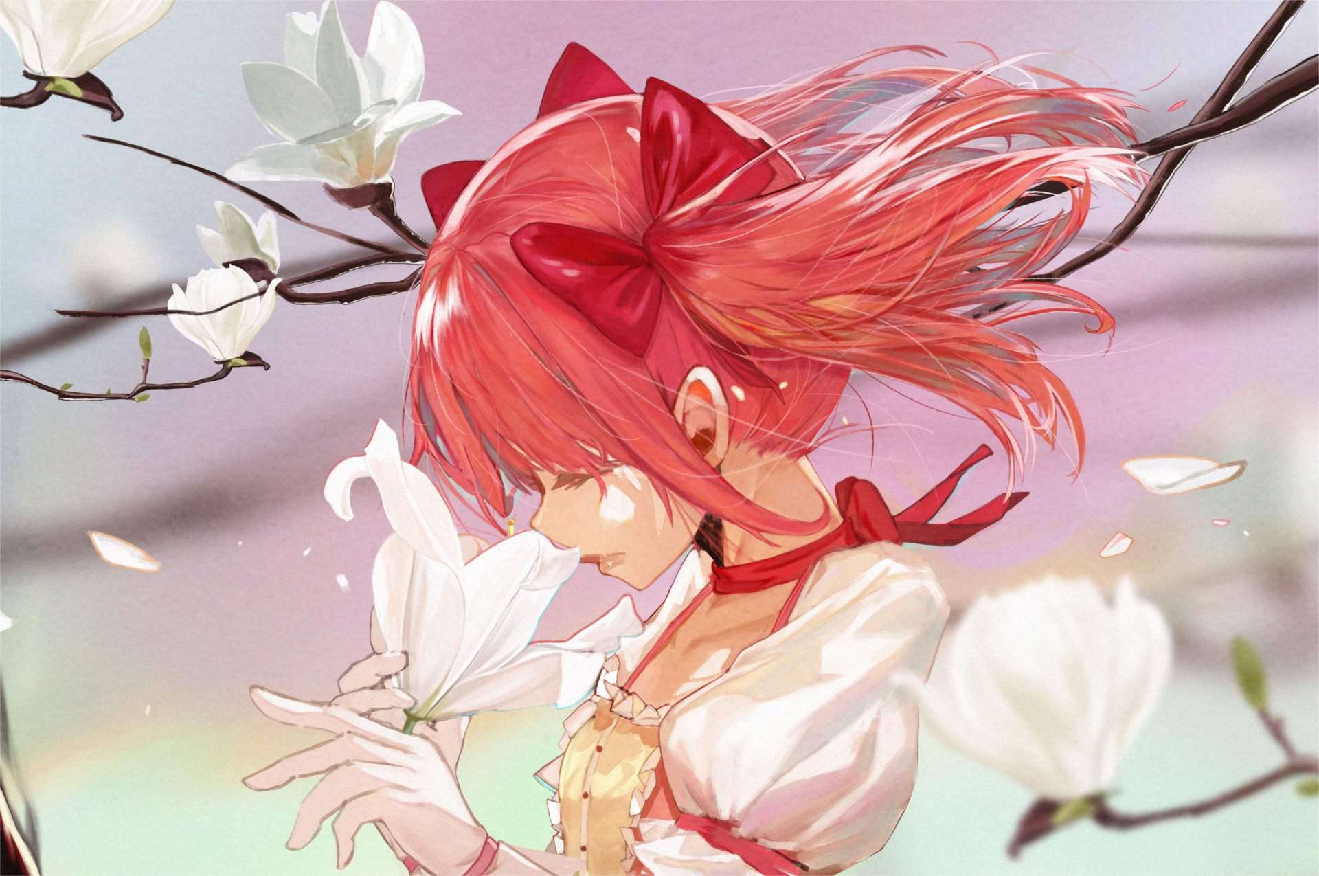Download Madoka Kaname Anime Puella Magi Madoka Magica HD Wallpaper