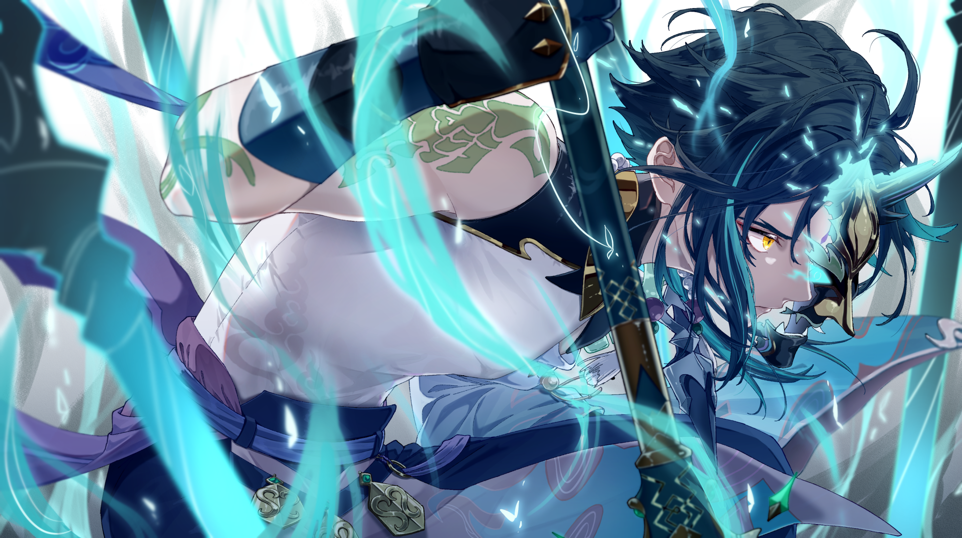 Download Xiao (Genshin Impact) Video Game Genshin Impact HD Wallpaper by ふか