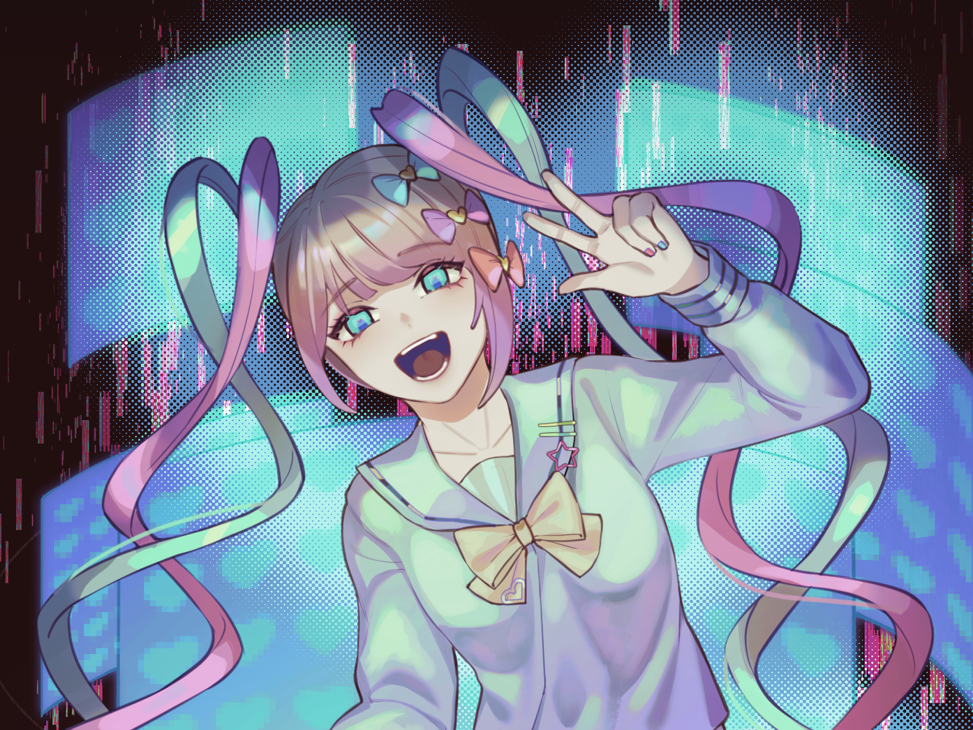 Download OMGkawaiiAngel-chan Video Game NEEDY GIRL OVERDOSE HD Wallpaper