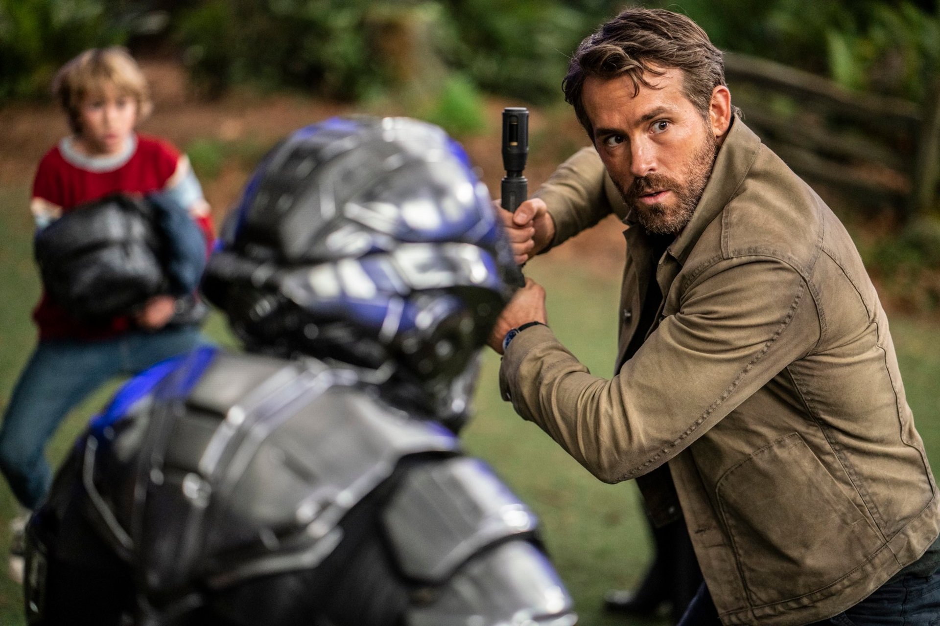 Download Ryan Reynolds Movie The Adam Project HD Wallpaper