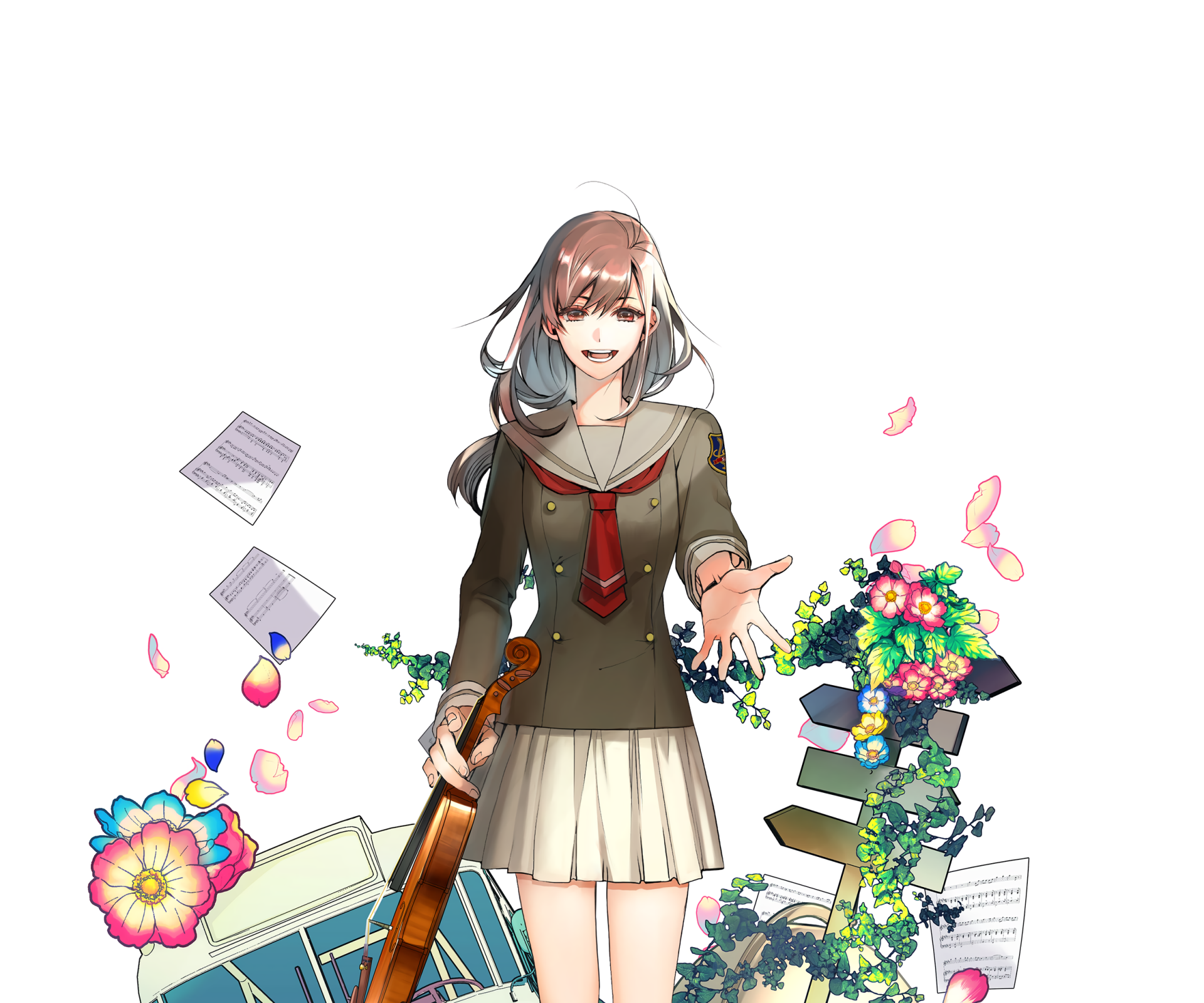 Download Yui Asahina Video Game Kiniro No Corda ~Starlight Orchestra~ HD Wallpaper