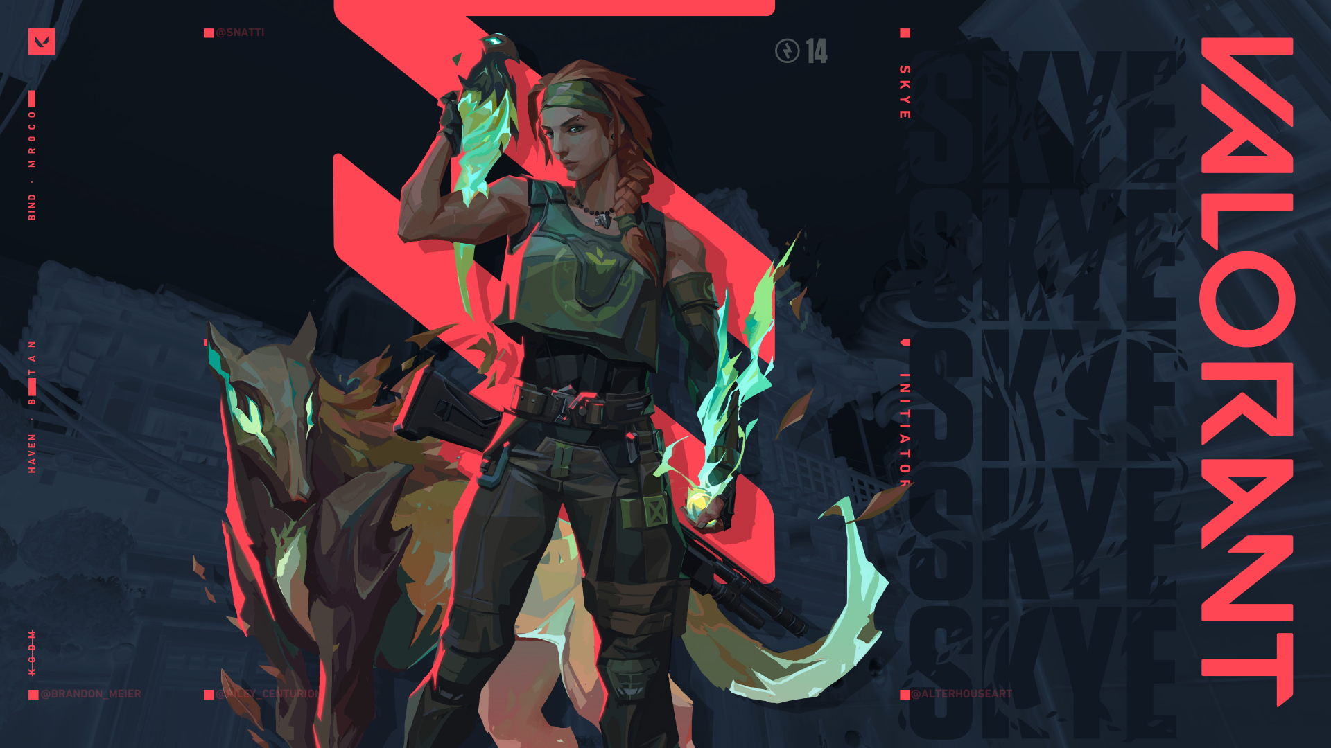 Download Skye (Valorant) Video Game Valorant 4k Ultra HD Wallpaper