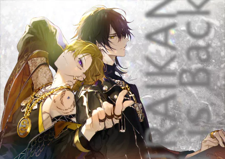 Haruomi Shingu Chisei Kuzuryu Anime Paradox Live HD Desktop Wallpaper | Background Image