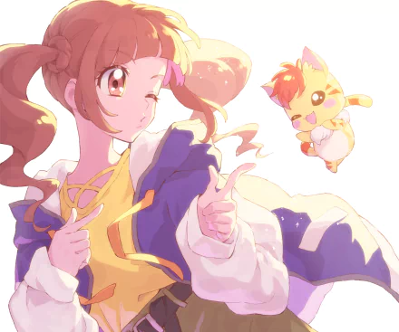 Hiramitsu Hinata Anime Healin' Good PreCure HD Desktop Wallpaper | Background Image