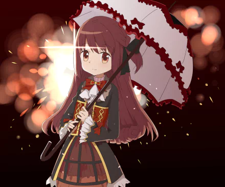 Touka Satomi Anime Magia Record Mahou Shoujo Madoka ☆ Magica Gaiden HD Desktop Wallpaper | Background Image