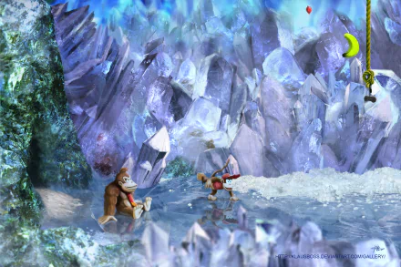 Diddy Kong Donkey Kong video game donkey kong country HD Desktop Wallpaper | Background Image